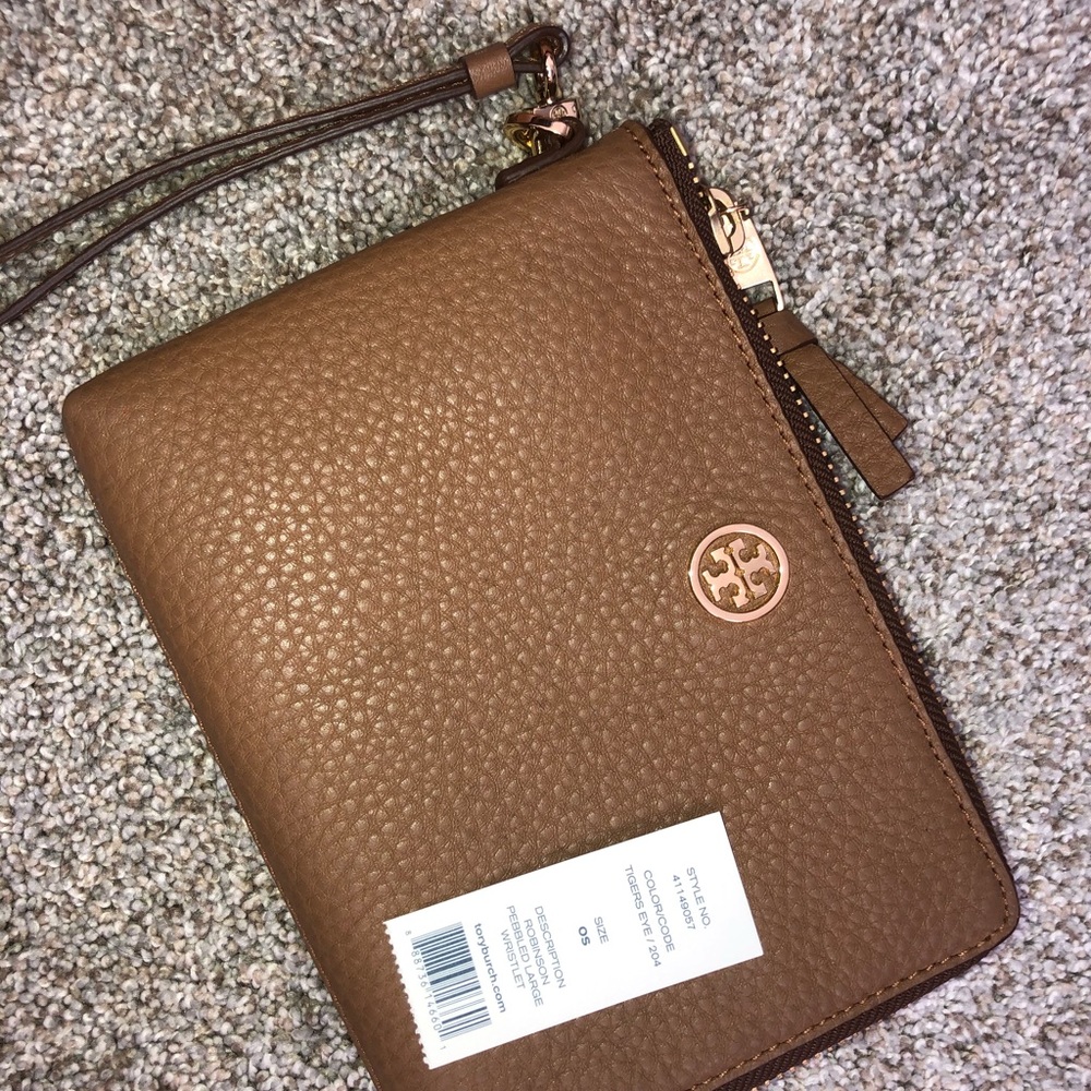 tory burch large wristlet